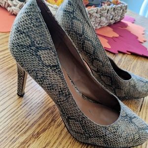 Banana republic snakeskin shoes